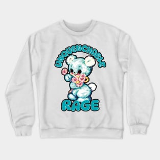 Unquenchable Rage teddy Crewneck Sweatshirt